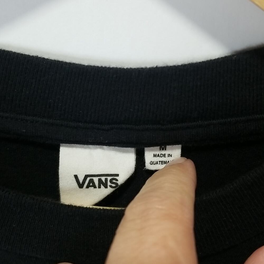 Vans Sweatshirt Medium Long Sleeve Cropped - Picture 4 of 8